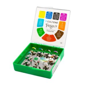 Coltene Fiesta Color Coded Dental Dam Clamps
