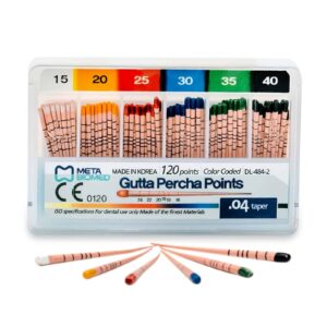 Meta Biomed Gutta Percha Points 0.04 Taper GP