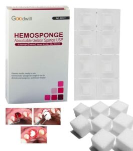 Goodwill Hemosponge Haemostatic Gelatin Sponge Absorbable