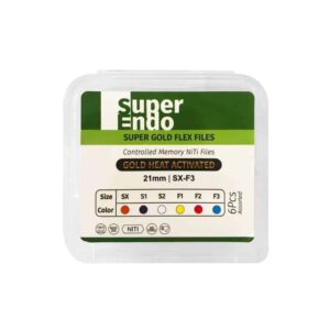 Super Endo Gold-Flex Rotary Files Pack of 6